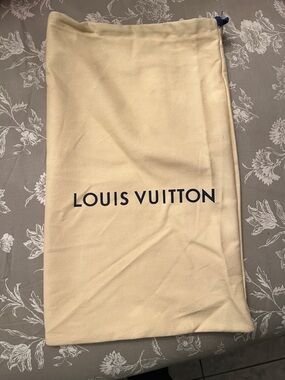 Louis Vuitton Beige Dust Bag
